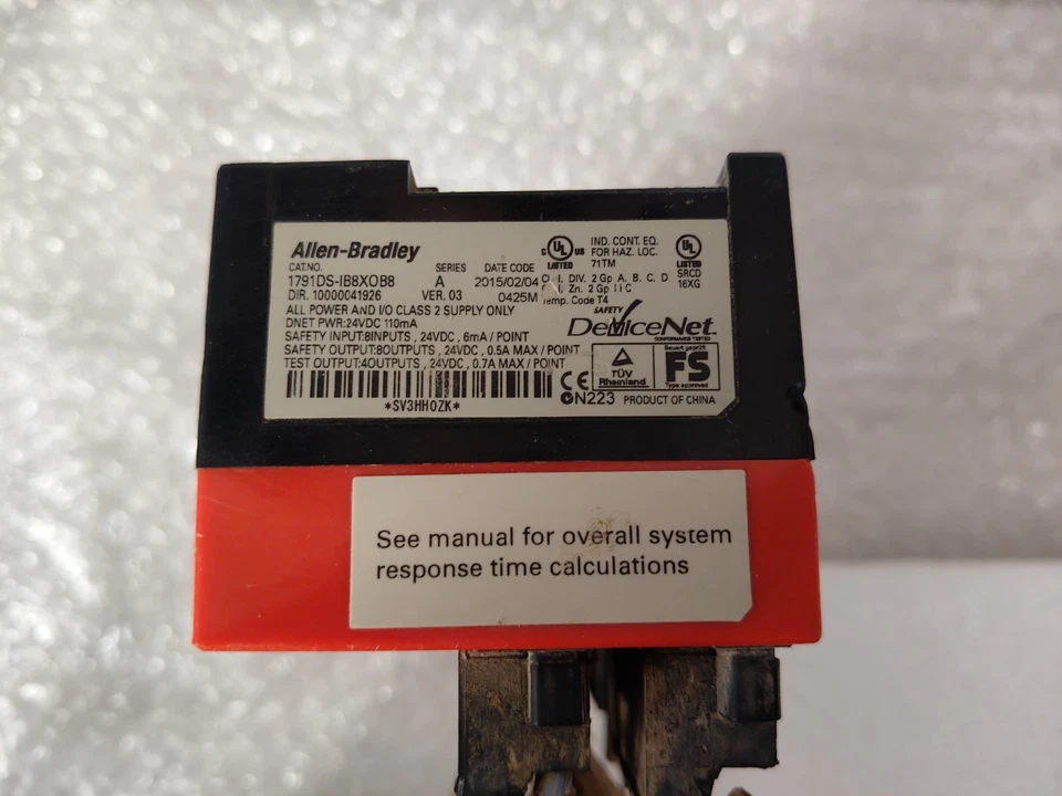 (LOT OF 5PCS) ALLEN BRADLEY 1791DS-IB8OB8 DEVICENET DIGITAL I/O MODULE TESTED OK